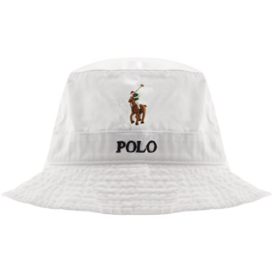 Alternative Image for ProductRalph Lauren Polo Bucket Hat White1